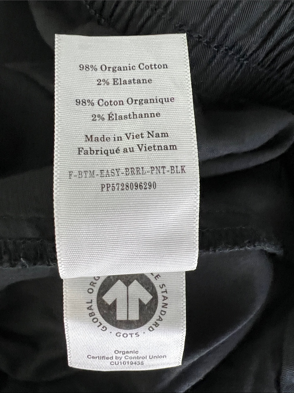 New Everlane THE EASY BARREL PANT Black Size XS - Picture 8 of 12